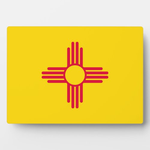 New Mexico State Flag Design Plaque