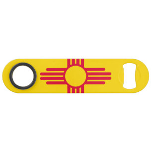 New Mexico State Flag Design Speed Bottle Opener