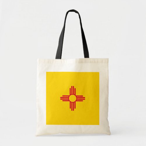 New Mexico State Flag Design Tote Bag
