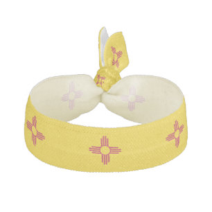 New Mexico State Flag Elastic Hair Tie