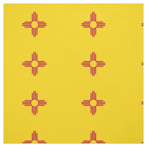 New Mexico State Flag Fabric