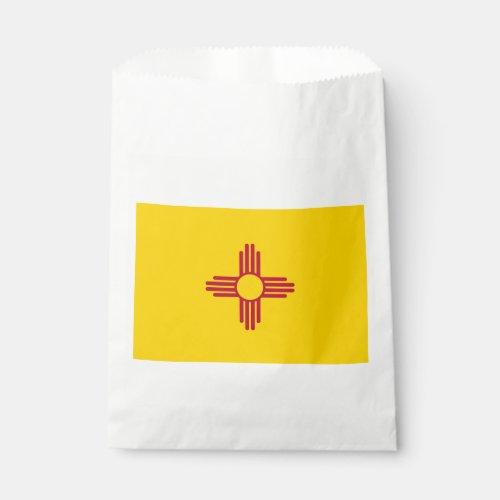 New Mexico State Flag Favor Bag