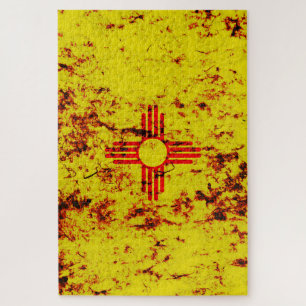 New Mexico State Flag Jigsaw Puzzle