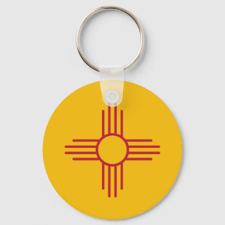 New Mexico State Flag Keychain