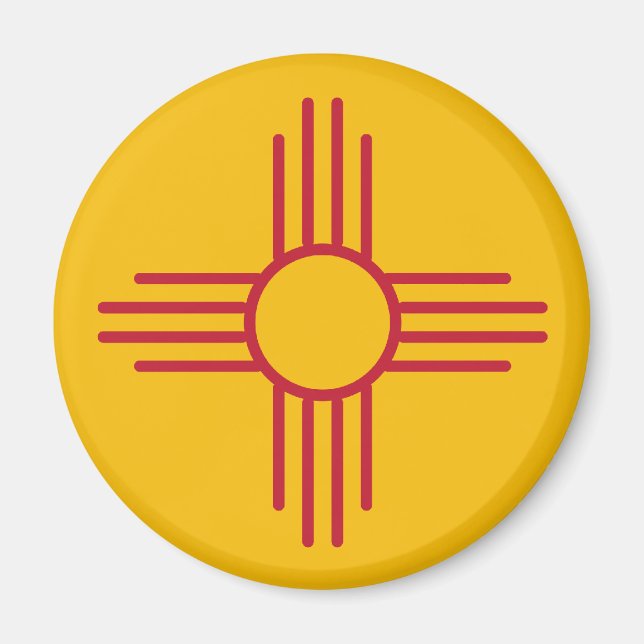 New Mexico State Flag Magnet (Front)