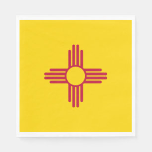 New Mexico State Flag Napkins