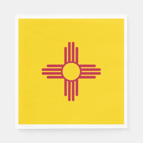 New Mexico State Flag Napkins