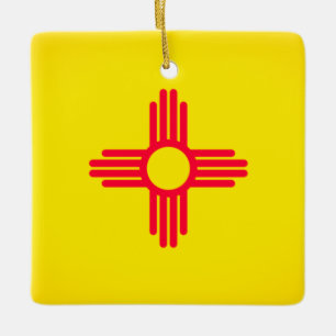 New Mexico State Flag Ornament