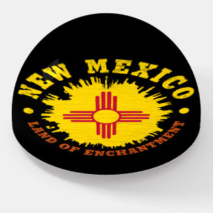 NEW MEXICO STATE FLAG PAPERWEIGHT