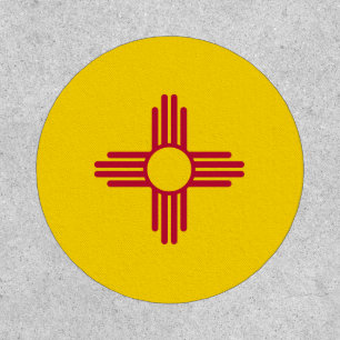 New Mexico State Flag Patch