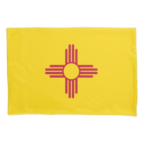 New Mexico State Flag Pillow Case
