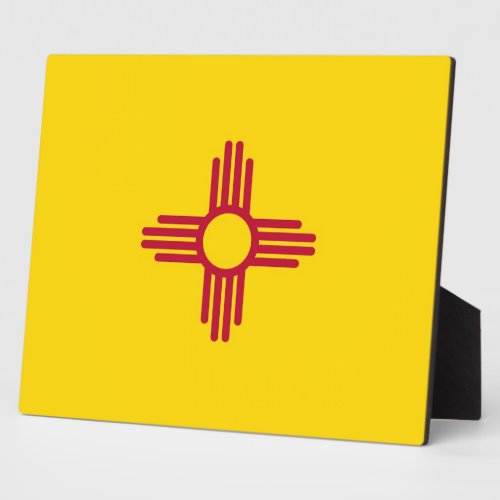 New Mexico State Flag Plaque