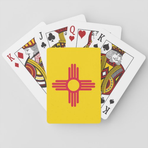 New Mexico State Flag Playing Cards
