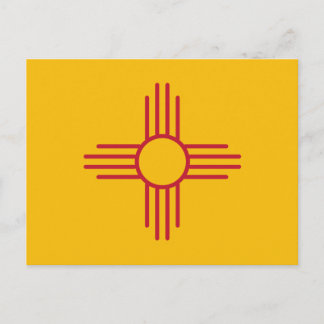 New Mexico State Flag Postcard