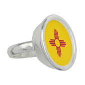New Mexico State Flag Ring (Side)