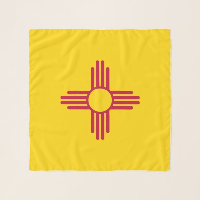 New Mexico State Flag Scarf (Front)