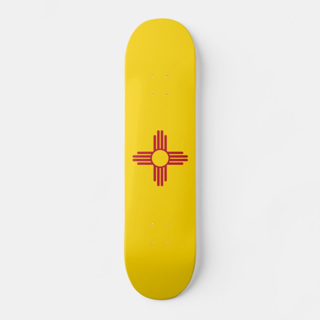 New Mexico State Flag Skateboard (Front)