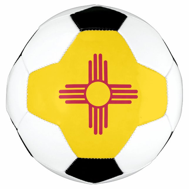 New Mexico State Flag Soccer Ball (Front)