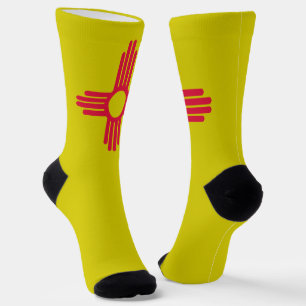 New Mexico State flag Socks