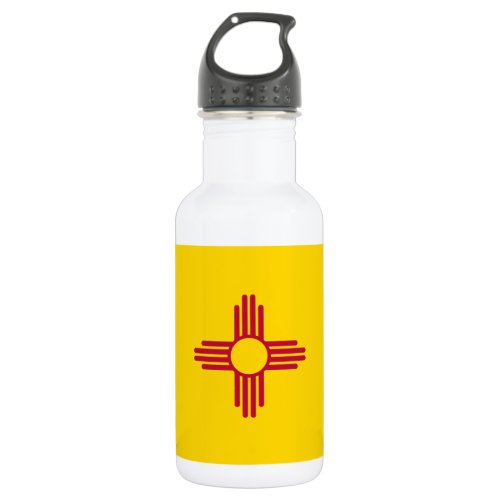 New Mexico State Flag Stainless Steel Water Bottle