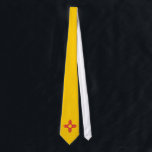 New Mexico State Flag Tie<br><div class="desc">The New Mexico State Flag Tie is bright and beautiful like the flag it represents.</div>