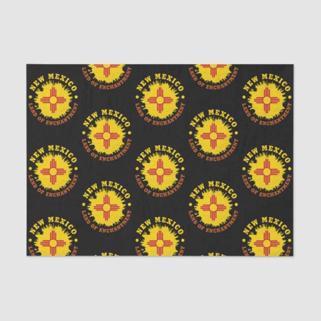 NEW MEXICO STATE FLAG TISSUE PAPER (Front)