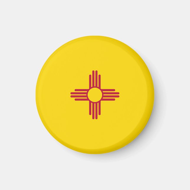 New Mexico State Flag USA Magnet (Front)