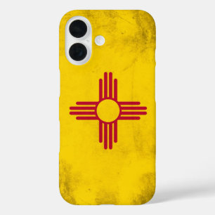 New Mexico State Flag- Zia Sun iPhone 16 Case