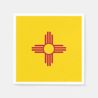 New Mexico State Flag Zia Symbol Party Napkins