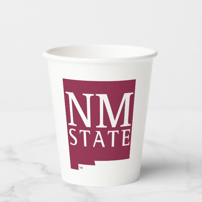 New Mexico State Paper Cups (Front)