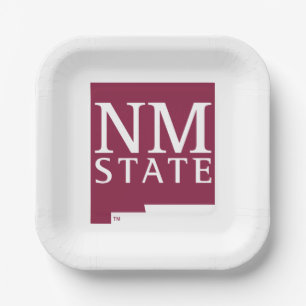 New Mexico State Paper Plates