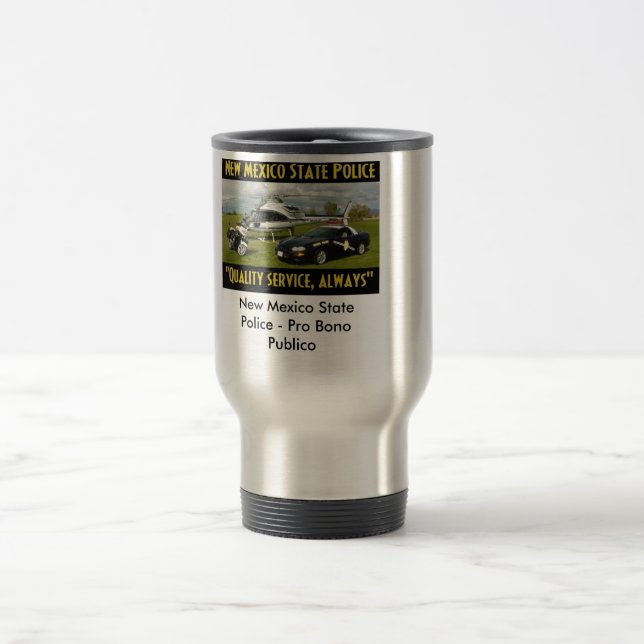 New Mexico State Police Mug (Center)