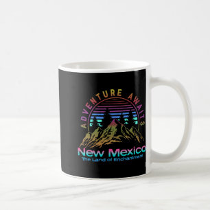 New Mexico State Retro Vintage Outdoors &amp; Nm M Coffee Mug