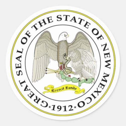 New Mexico state seal america republic symbol flag
