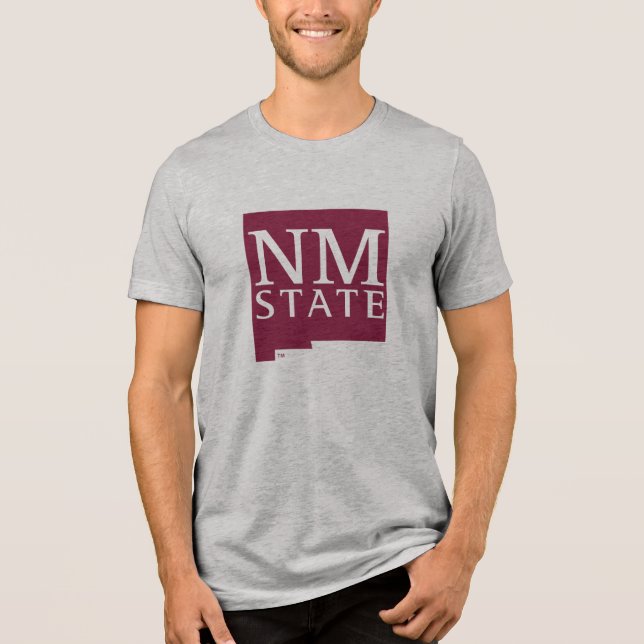 New Mexico State Tri-Blend Shirt (Front)