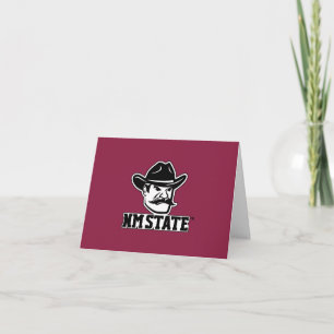 New Mexico State University Graduation 6 Letterpress Thank You Card