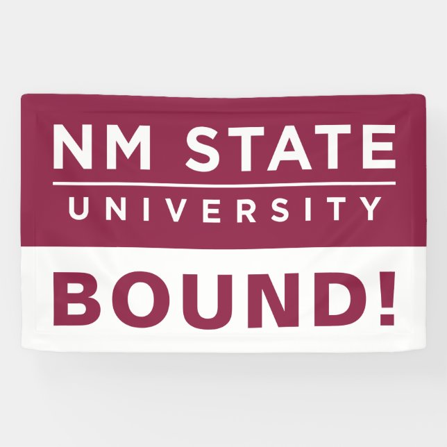 New Mexico State University Graduation Banner (Horizontal)