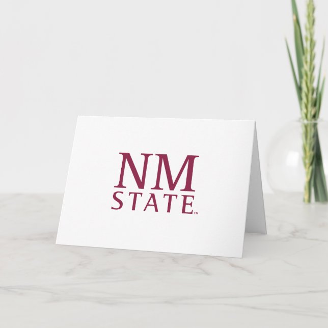 New Mexico State University Graduation Card (Front)