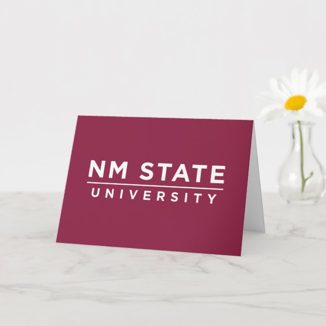 New Mexico State University Graduation Card (Small Plant)