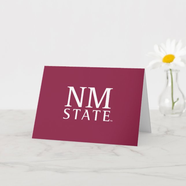 New Mexico State University Graduation Card (Small Plant)