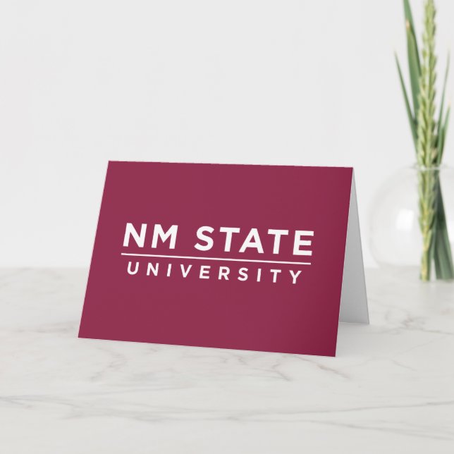 New Mexico State University Graduation Card (Front)