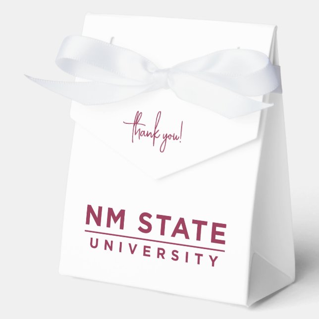 New Mexico State University Graduation Favor Boxes (Front)