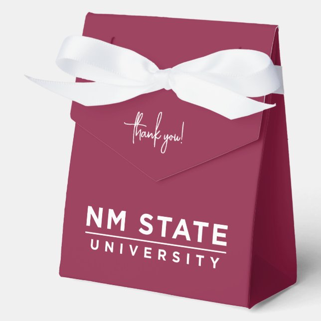 New Mexico State University Graduation Favor Boxes (Front)