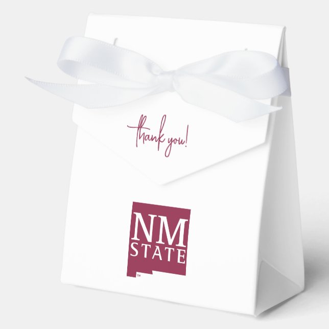 New Mexico State University Graduation Favor Boxes (Front)