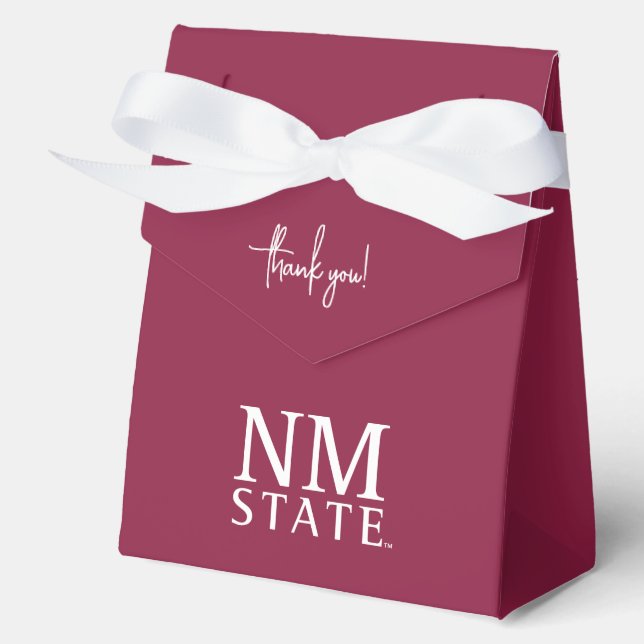 New Mexico State University Graduation Favor Boxes (Front)