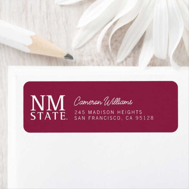 New Mexico State University Graduation Label (Insitu)