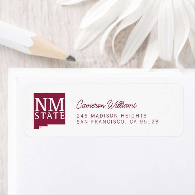 New Mexico State University Graduation Label (Insitu)