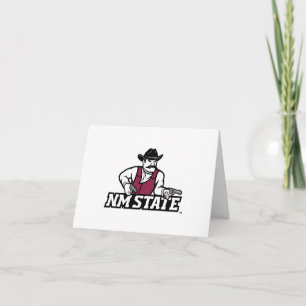 New Mexico State University Graduation Letterpress Thank You Card