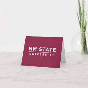 New Mexico State University Graduation Letterpress Thank You Card