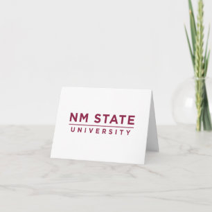 New Mexico State University Graduation Letterpress Thank You Card